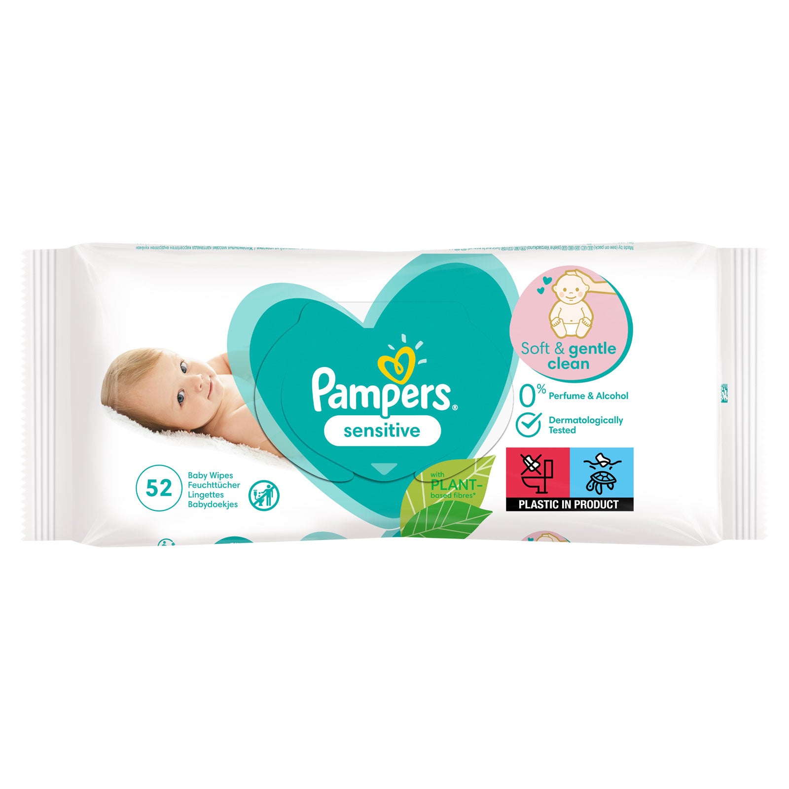 Pampers Baby Sensitive 52 Wipes Pampers Baby Sensitive 52 Wipes